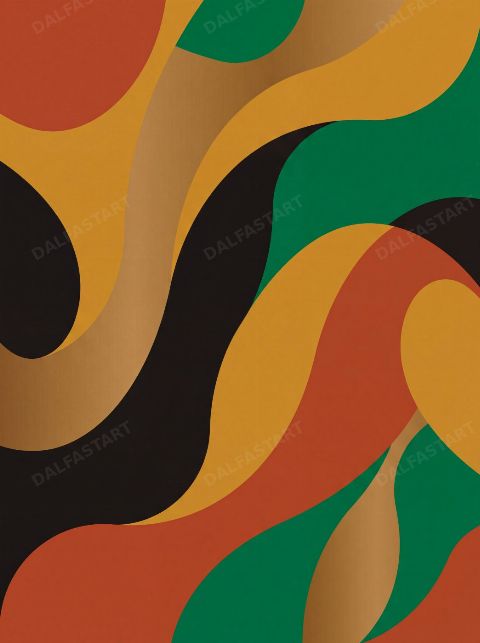Cadence — printable digital art preview