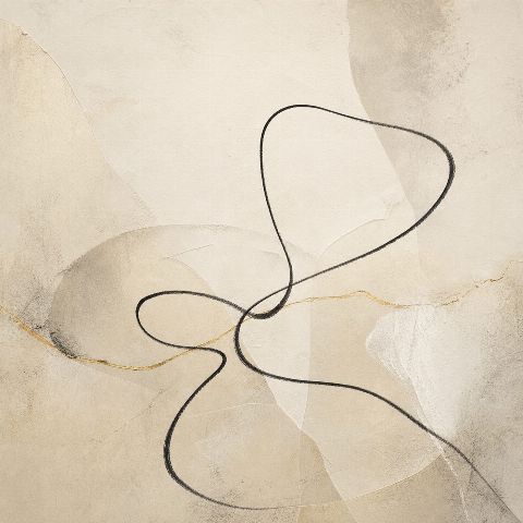 Line Form The Patient Knot — printable digital art preview