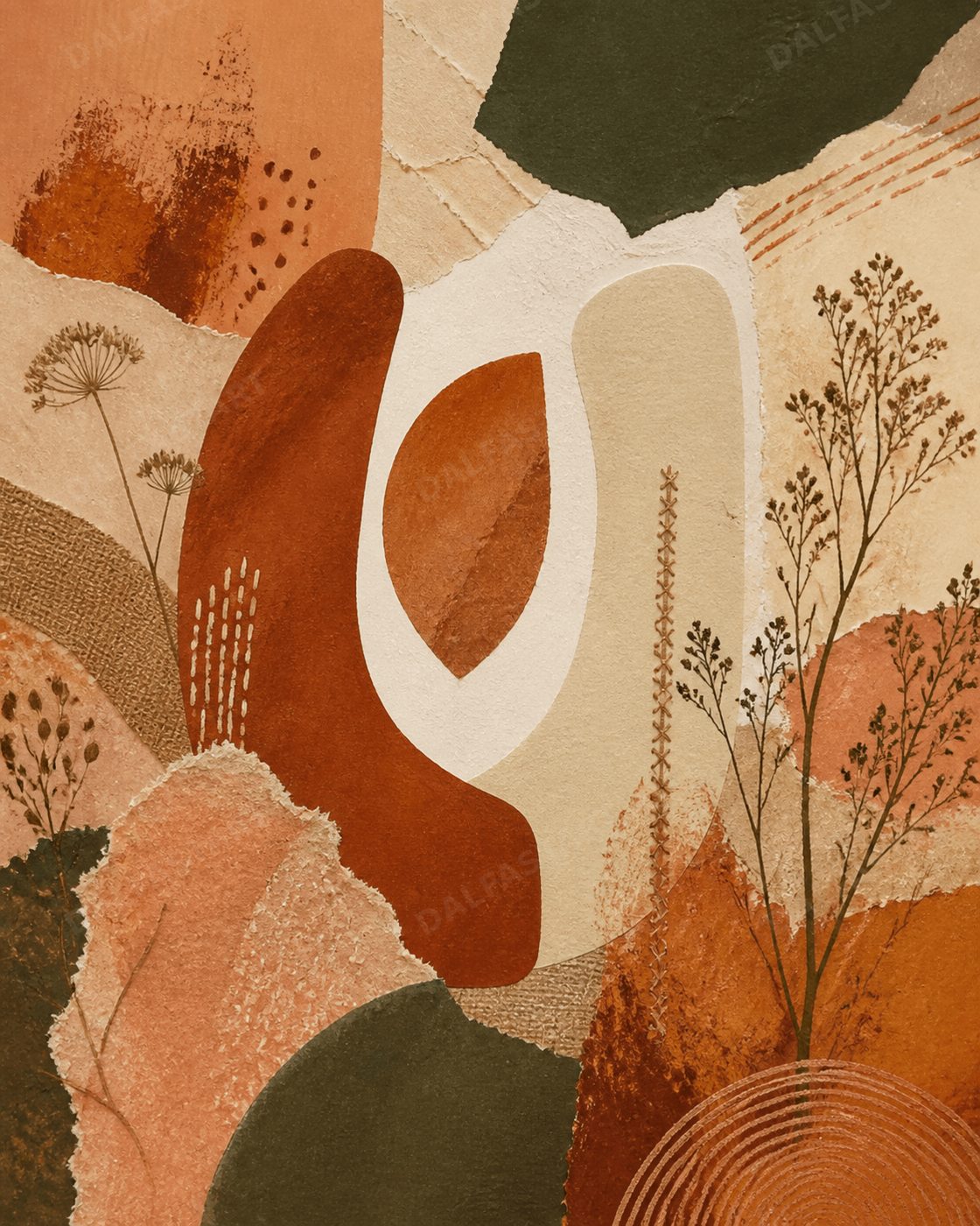 Boho Modern Cradled Seed — full preview