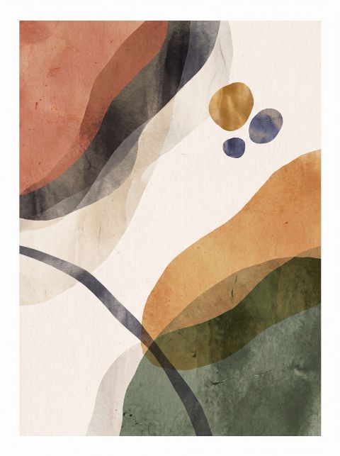 Soft Collision — printable digital art preview