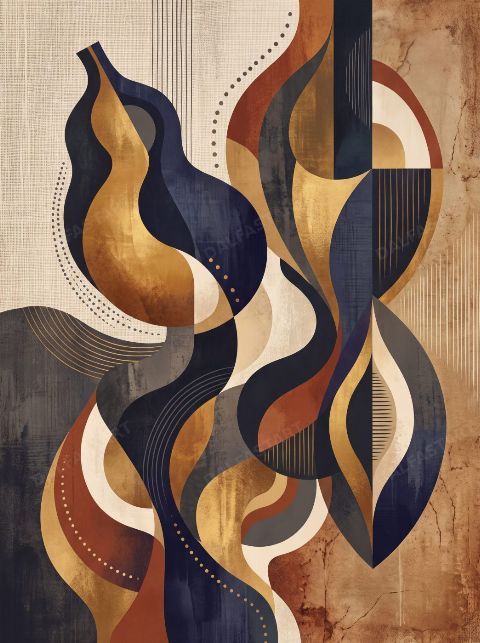 Ceremonial Vessels — printable digital art preview