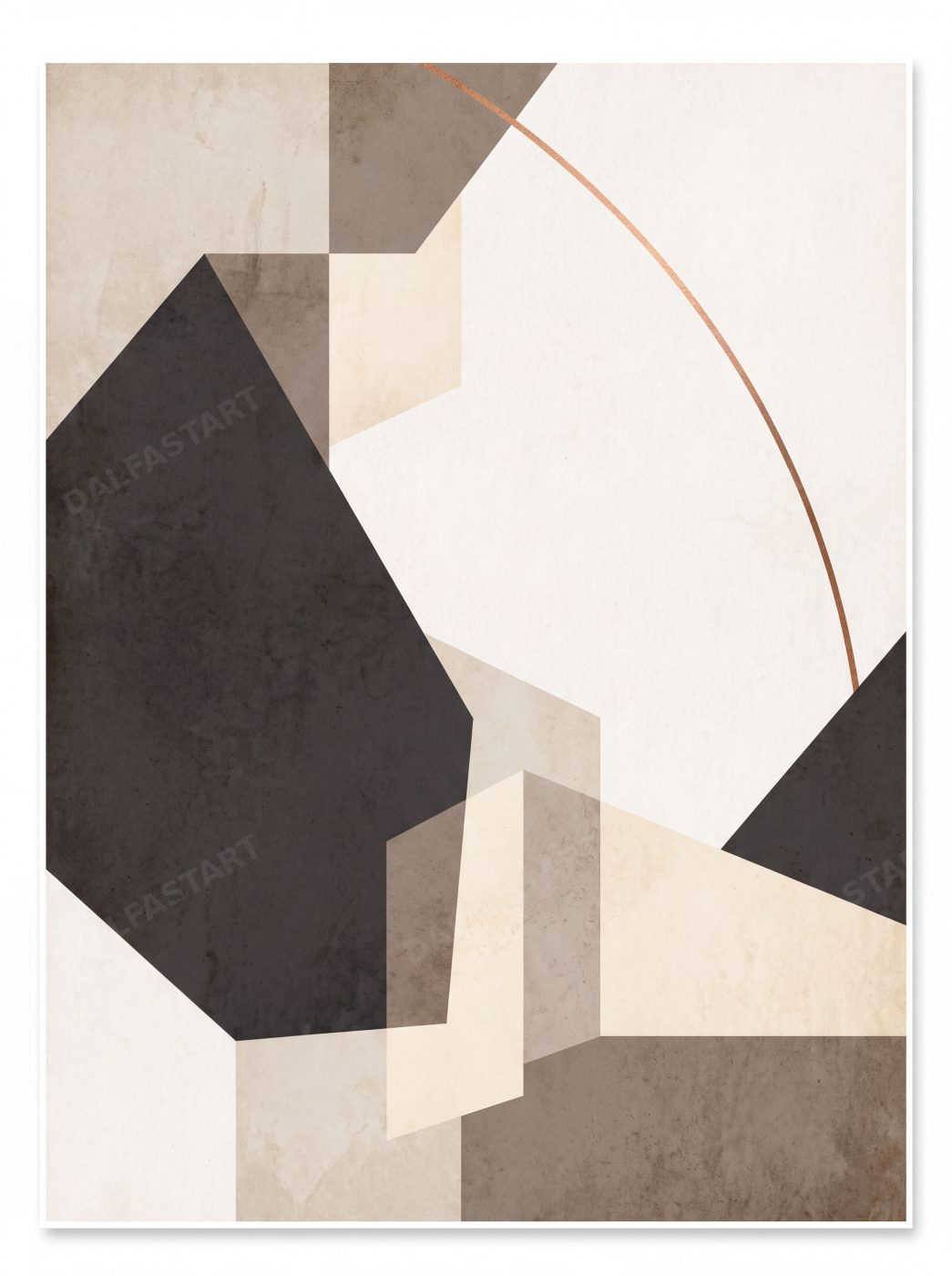 Charcoal Facets — full preview