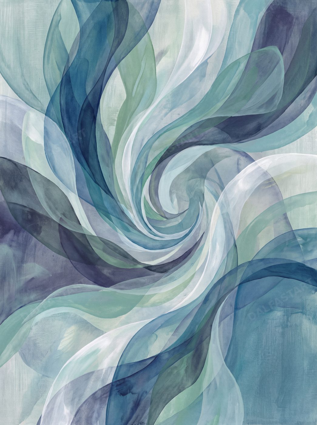 Seafoam Spiral — full preview