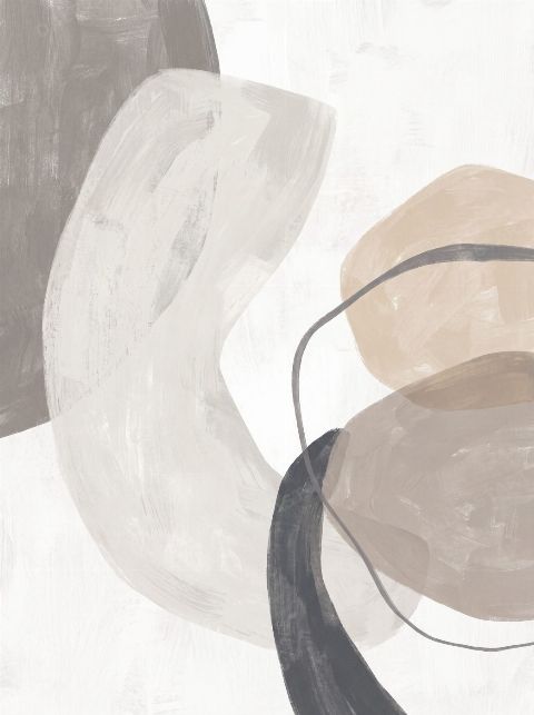 Grey Hook — printable digital art preview