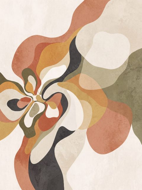 Bloom Kaleidoscope — printable digital art preview
