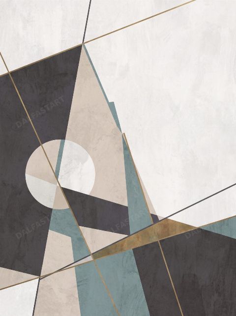 Diagonal Study — printable digital art preview