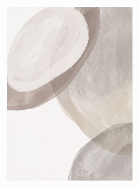 Stacked Discs — printable digital art preview