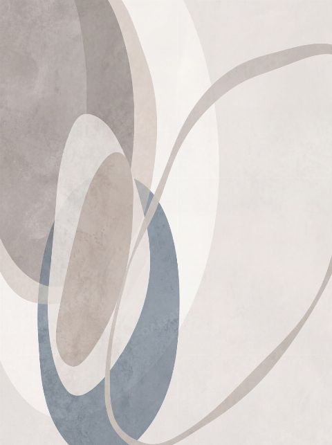 Overlapping Ellipse — printable digital art preview