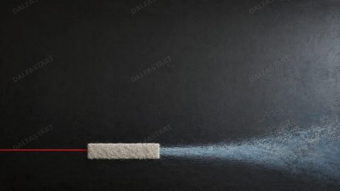Emergency Red Ends Here — printable digital art preview