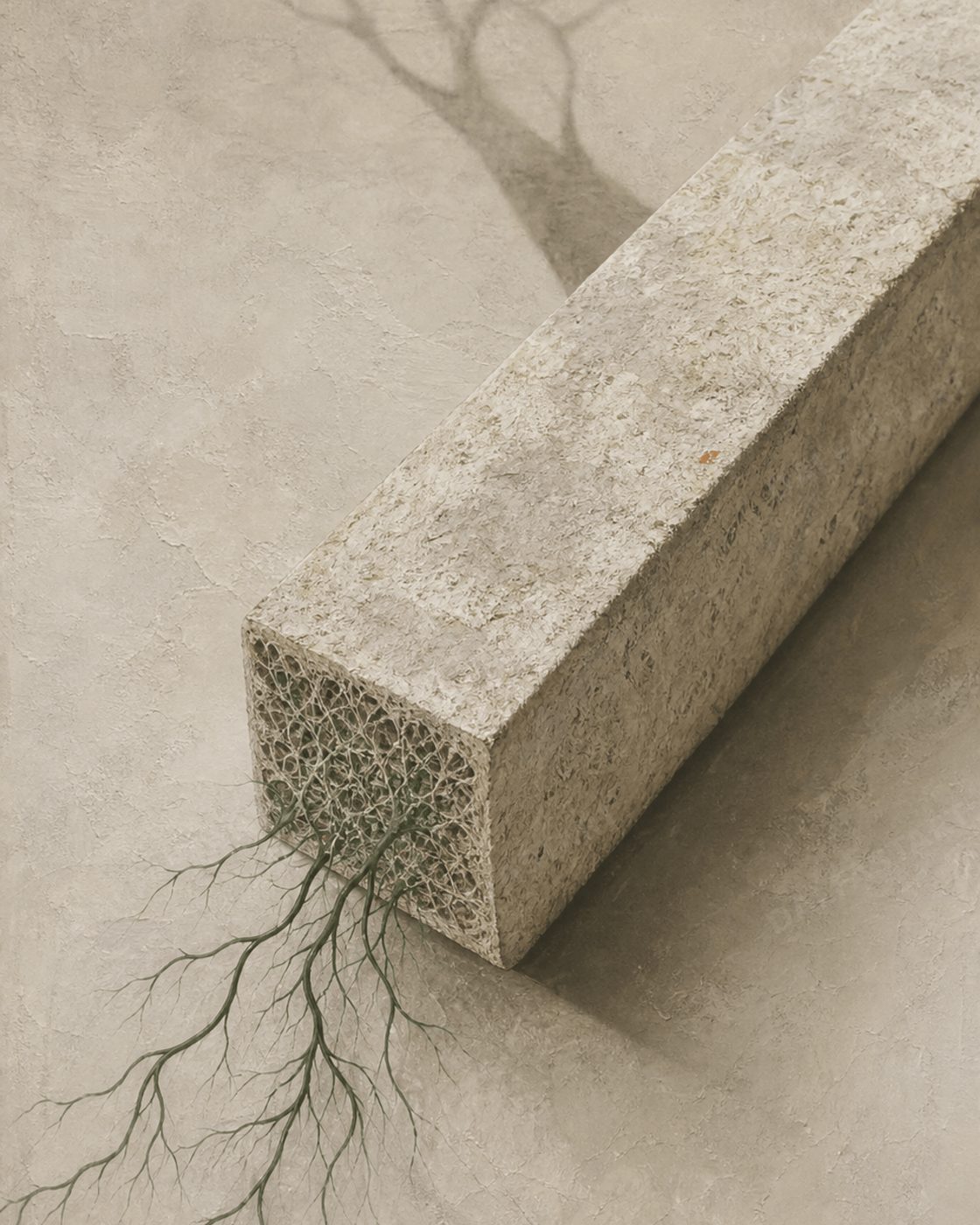 Biomaterial Beam Learned Grow — full preview