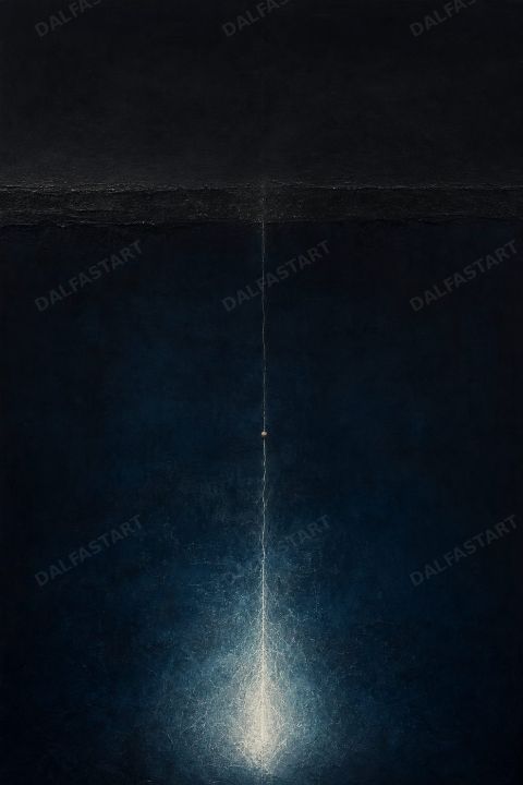 Ocean Light Refused Surface — printable digital art preview
