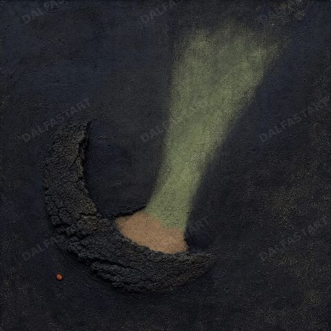 Fire Ecology Burn Leaves Future Door — printable digital art preview