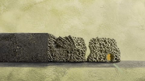 Low Carbon Stone Holds Less Smoke — printable digital art preview