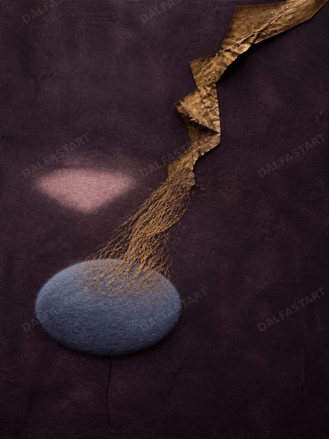 Noise Relief Quiet Regains Shape — printable digital art preview