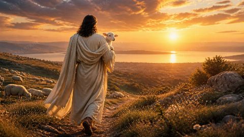 Good Shepherd — printable digital art preview
