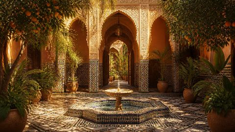 Marrakech — printable digital art preview