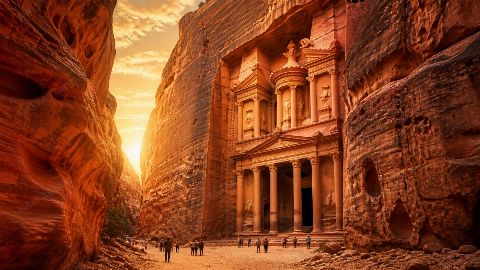 Petra — printable digital art preview