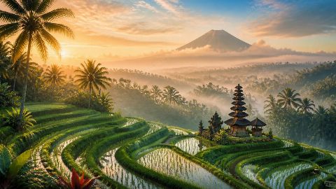 Bali — printable digital art preview