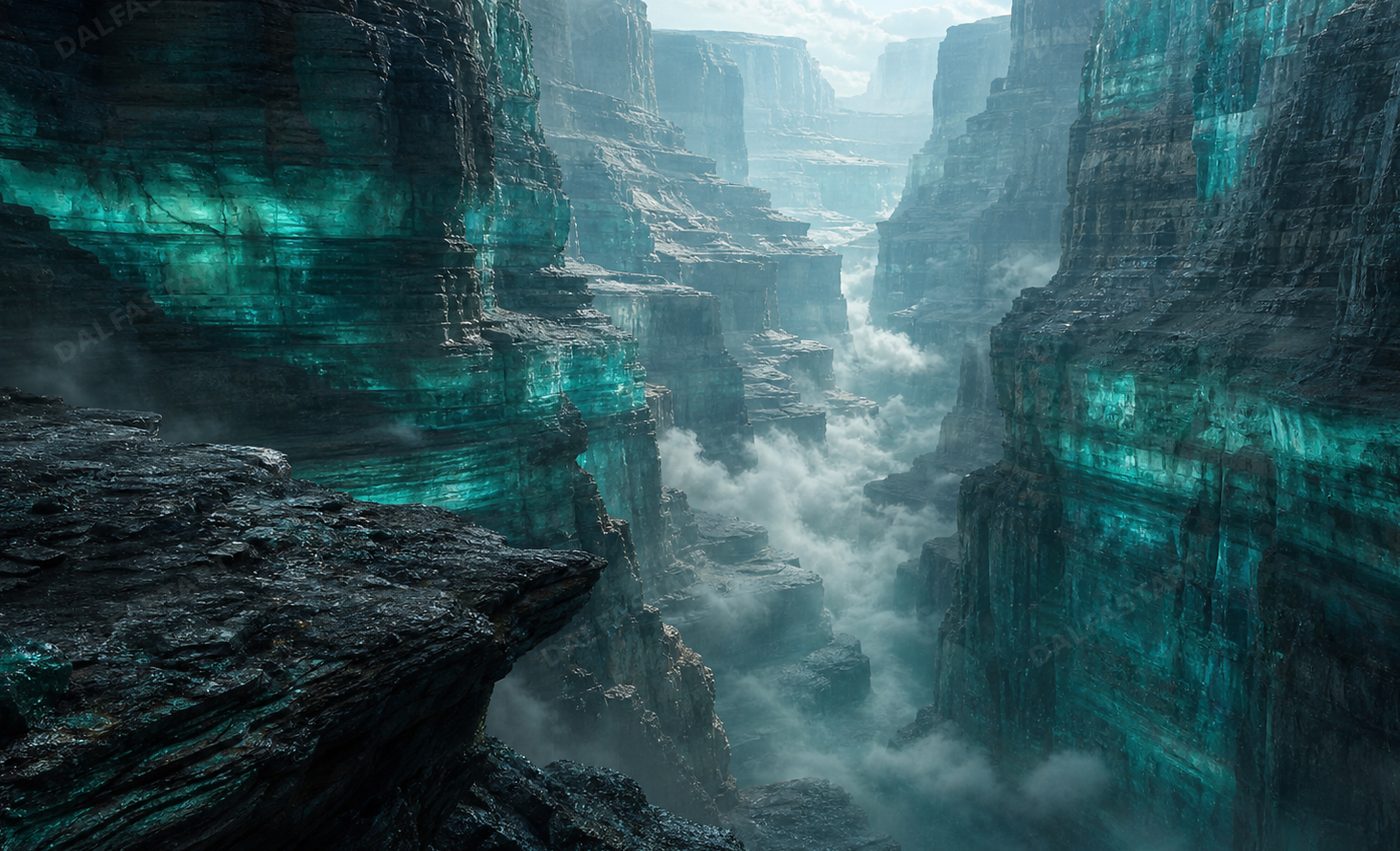Turquoise Chasm — full preview