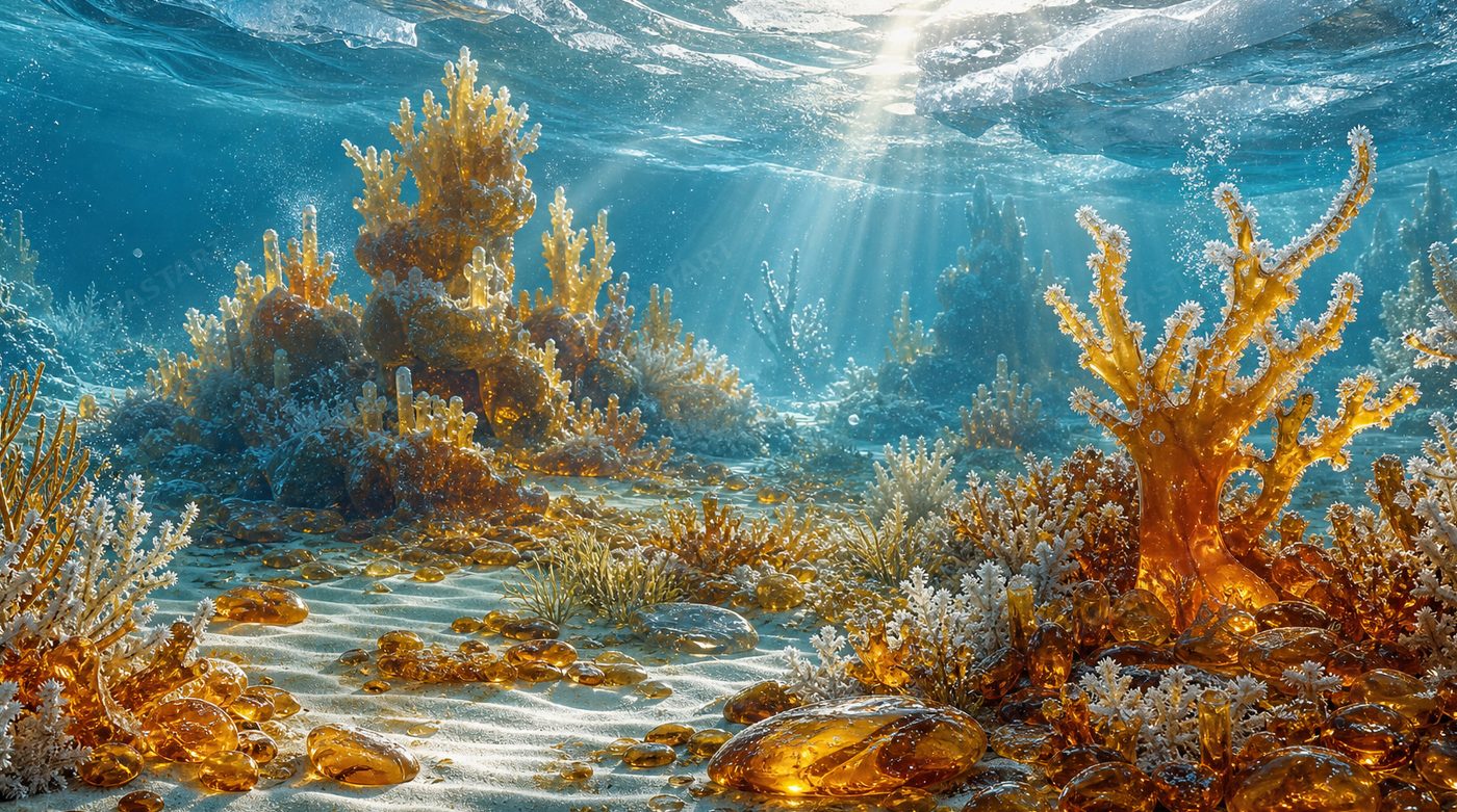 Frosted Amber Reef — full preview