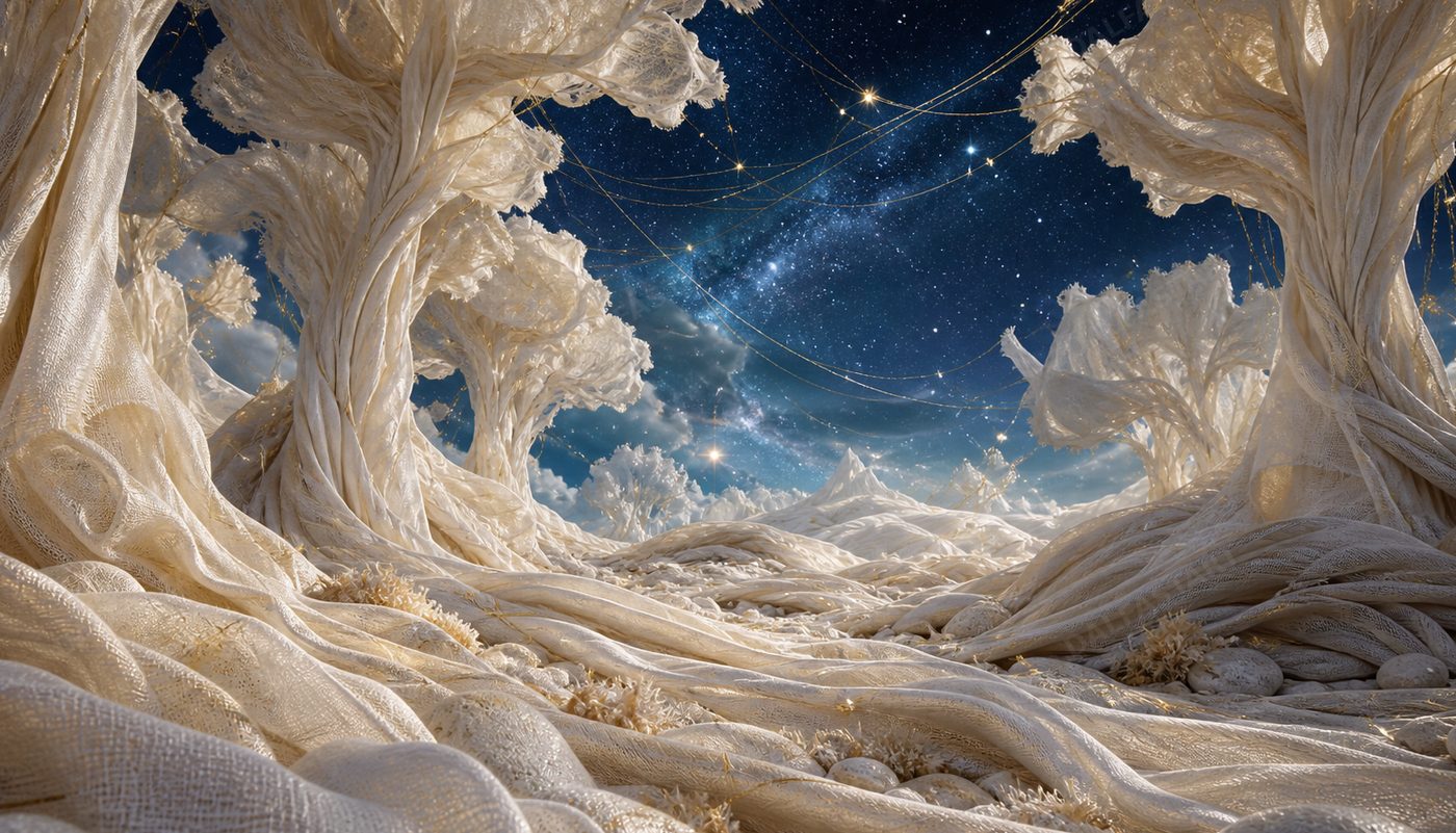 Celestial Linen Forest — full preview