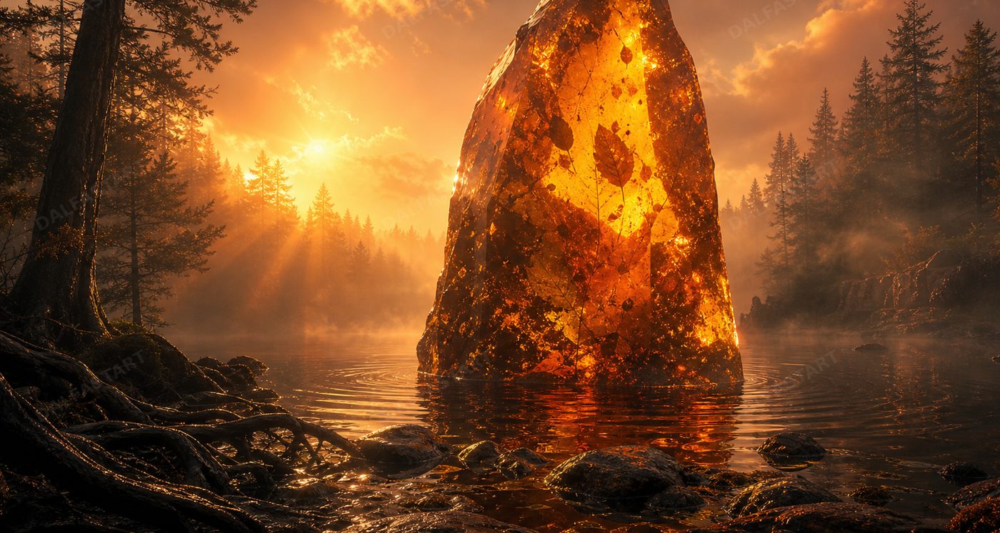 Amber Monolith — full preview