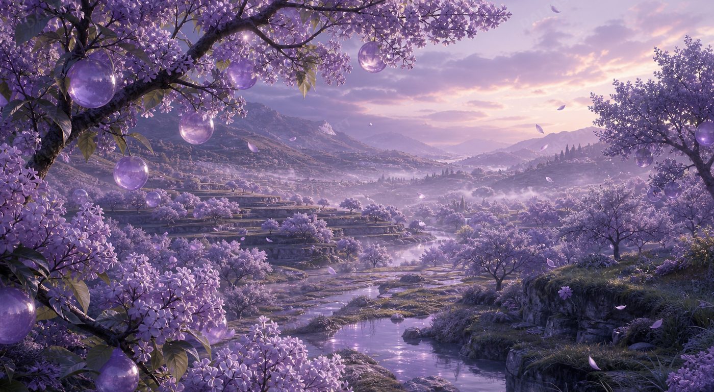 Lilac Orchard — full preview