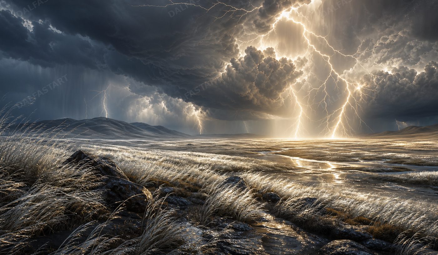 White Gold Thunder Plain — full preview