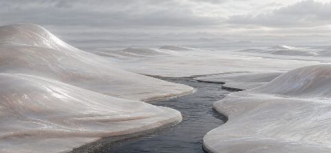 Pearl Dunes — printable digital art preview