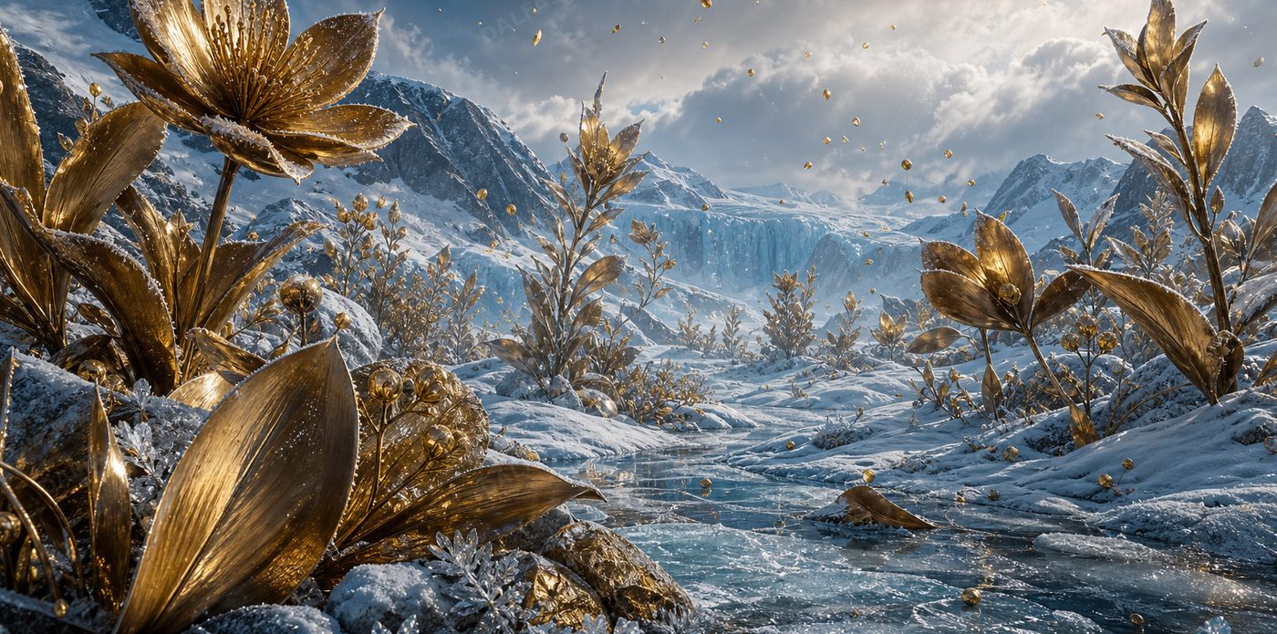 Arctic Brass Garden — full preview