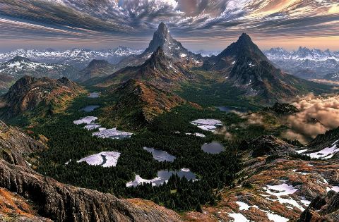 Nature & Landscape — Collection Set — printable digital art preview