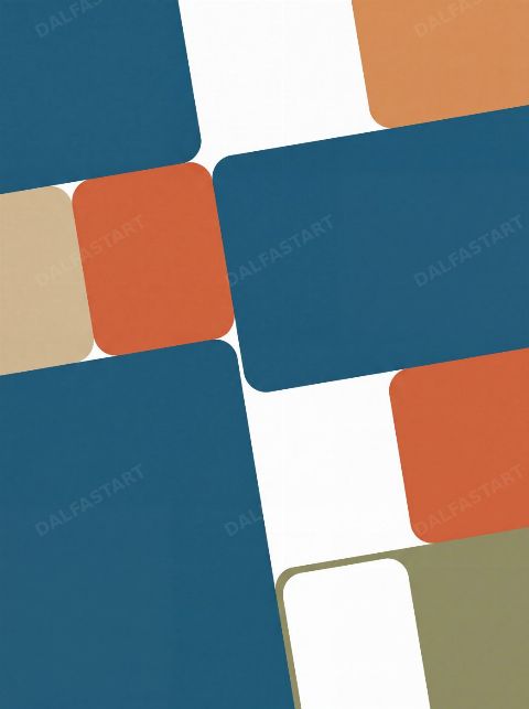 Coastal Rise — printable digital art preview