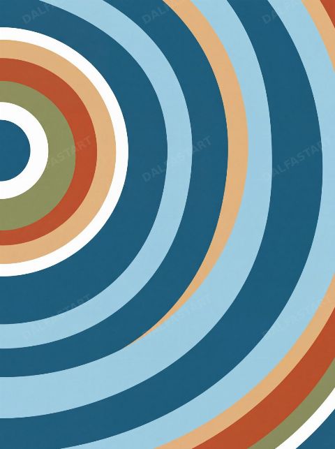 Tidal Rings — printable digital art preview