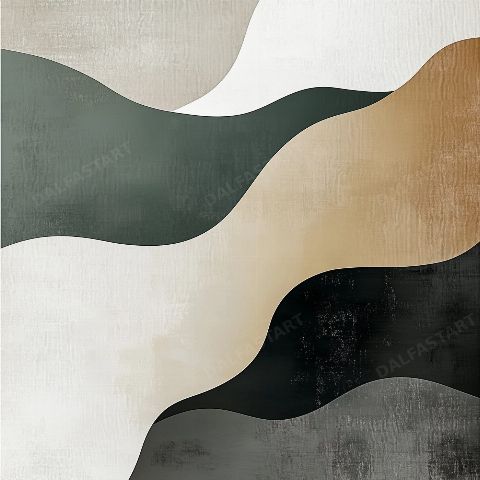 Sage Divide — printable digital art preview