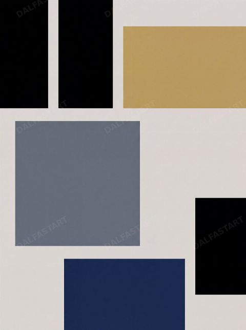 Measured — printable digital art preview